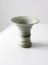 vintage studio pottery vase