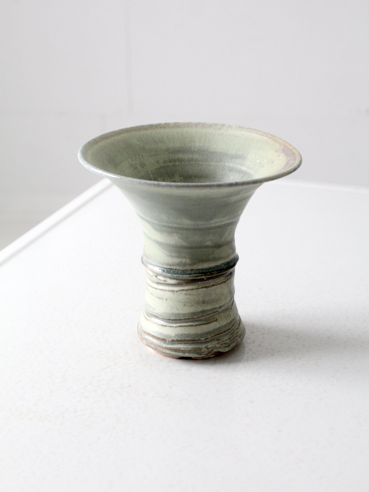 vintage studio pottery vase