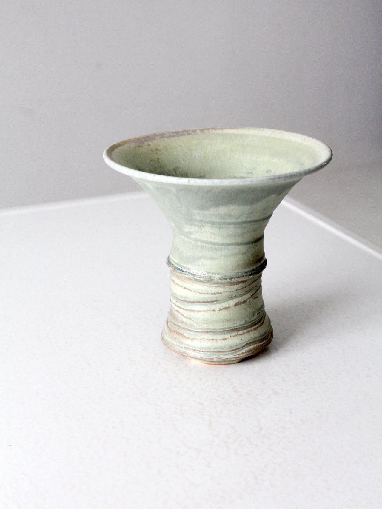 vintage studio pottery vase