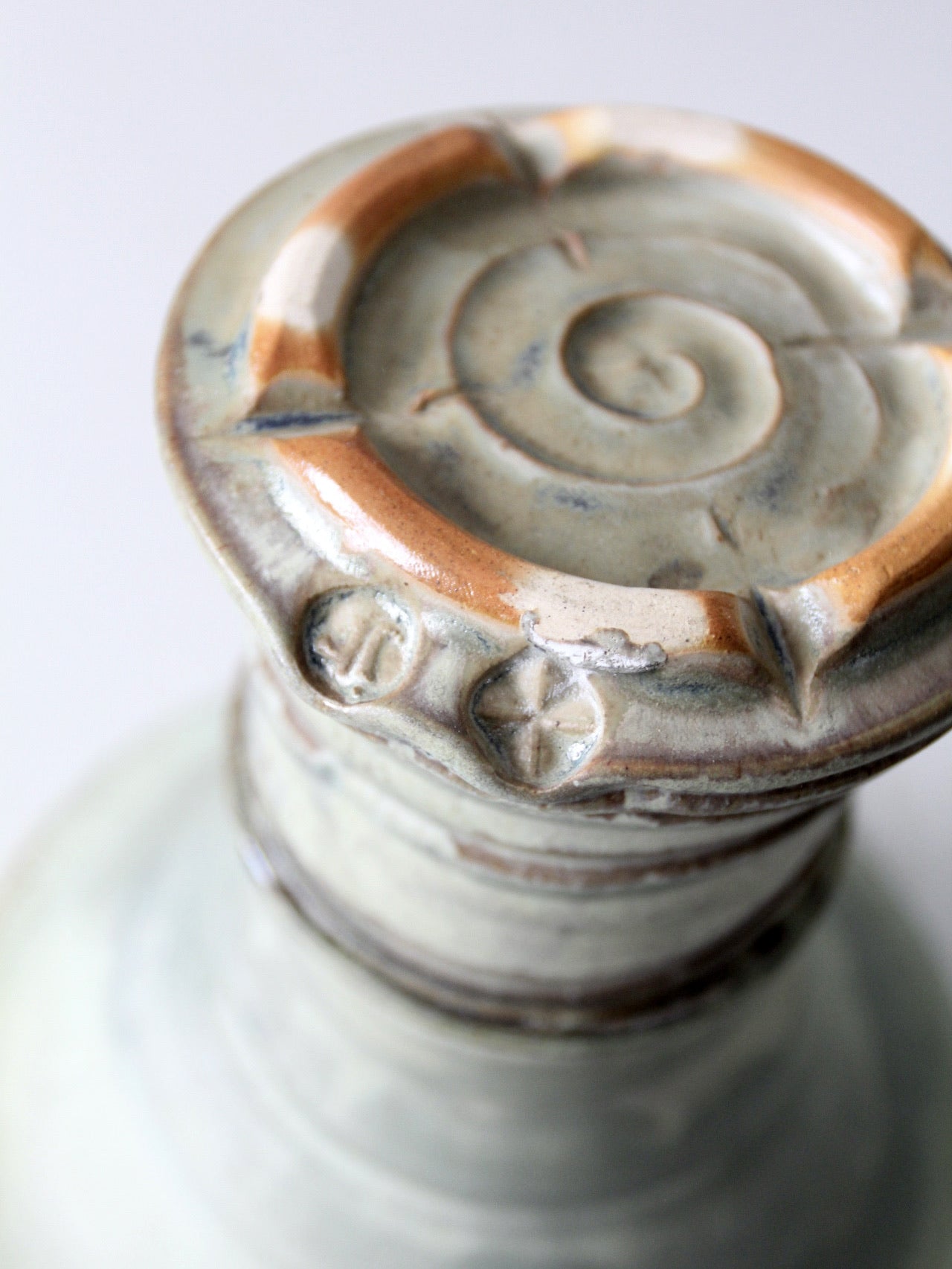 vintage studio pottery vase