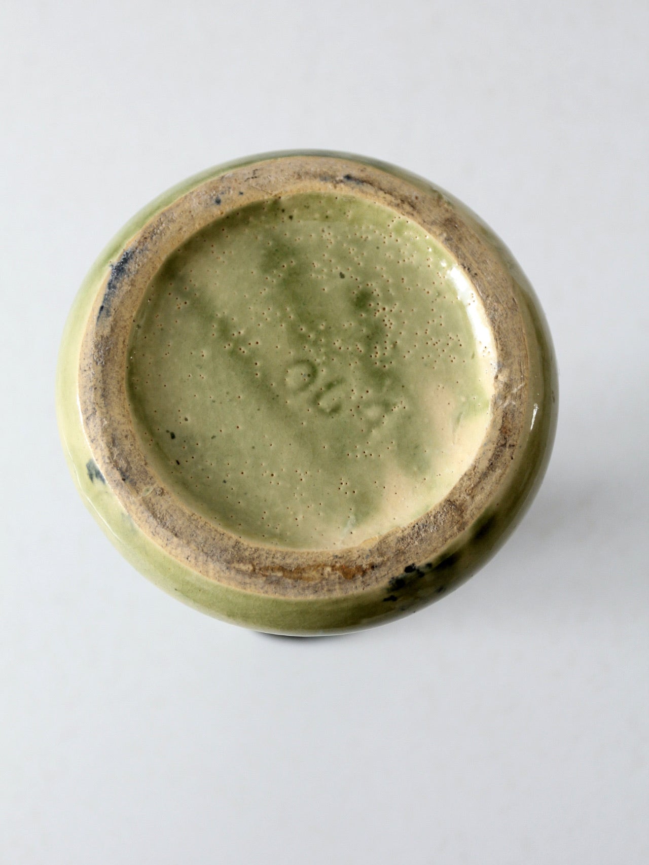 antique Brush McCoy onyx vase