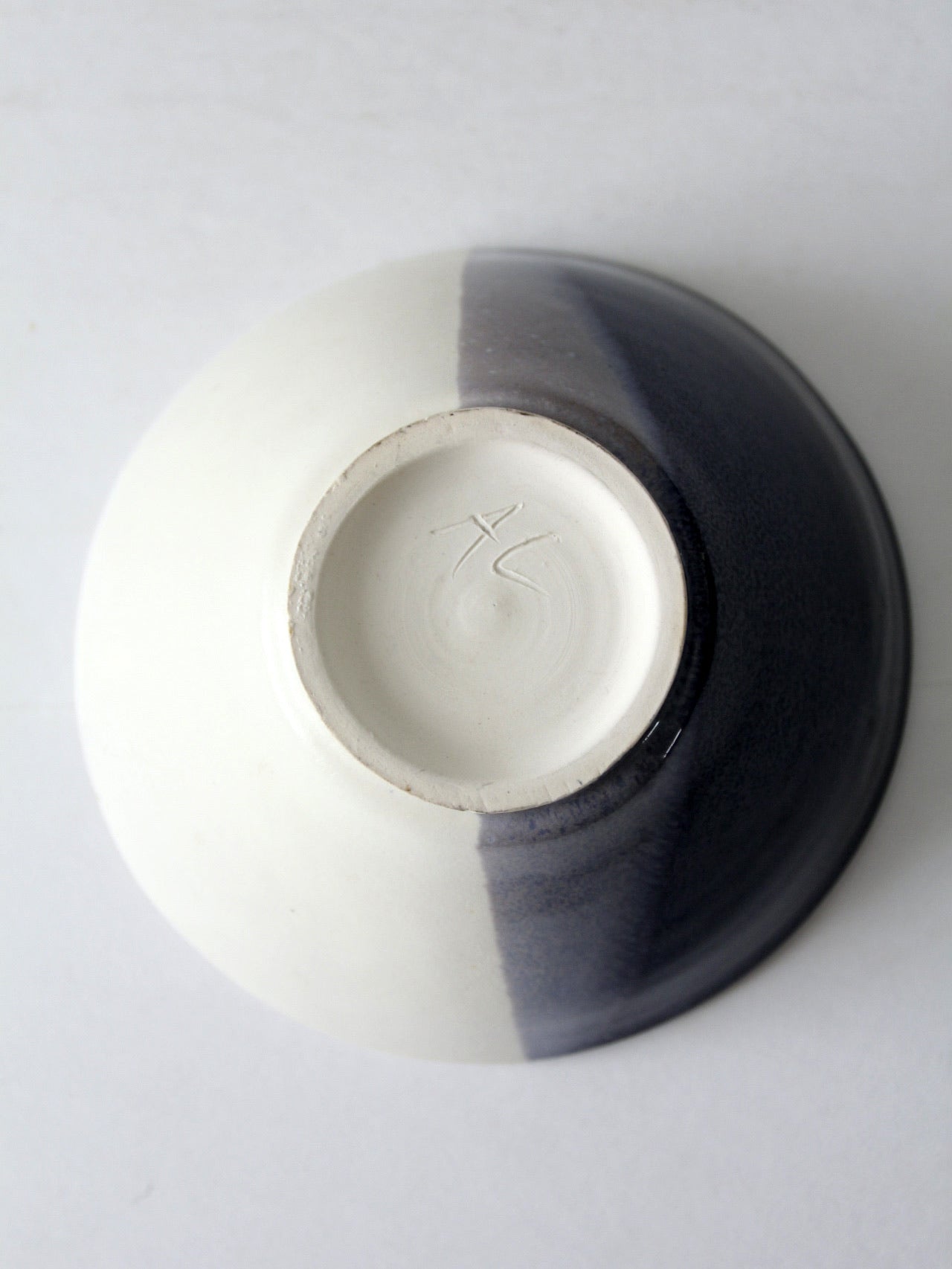 vintage studio pottery bowl