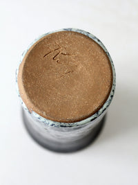 vintage studio pottery vase