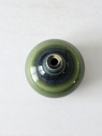 vintage studio pottery vase