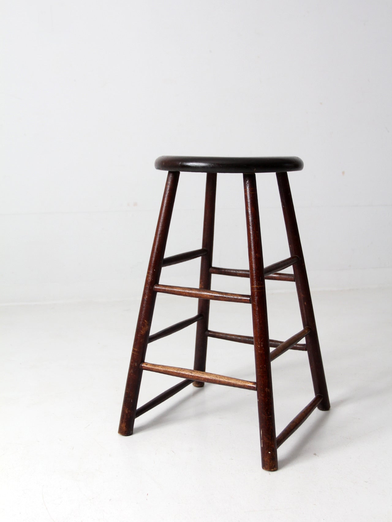 antique wooden stool