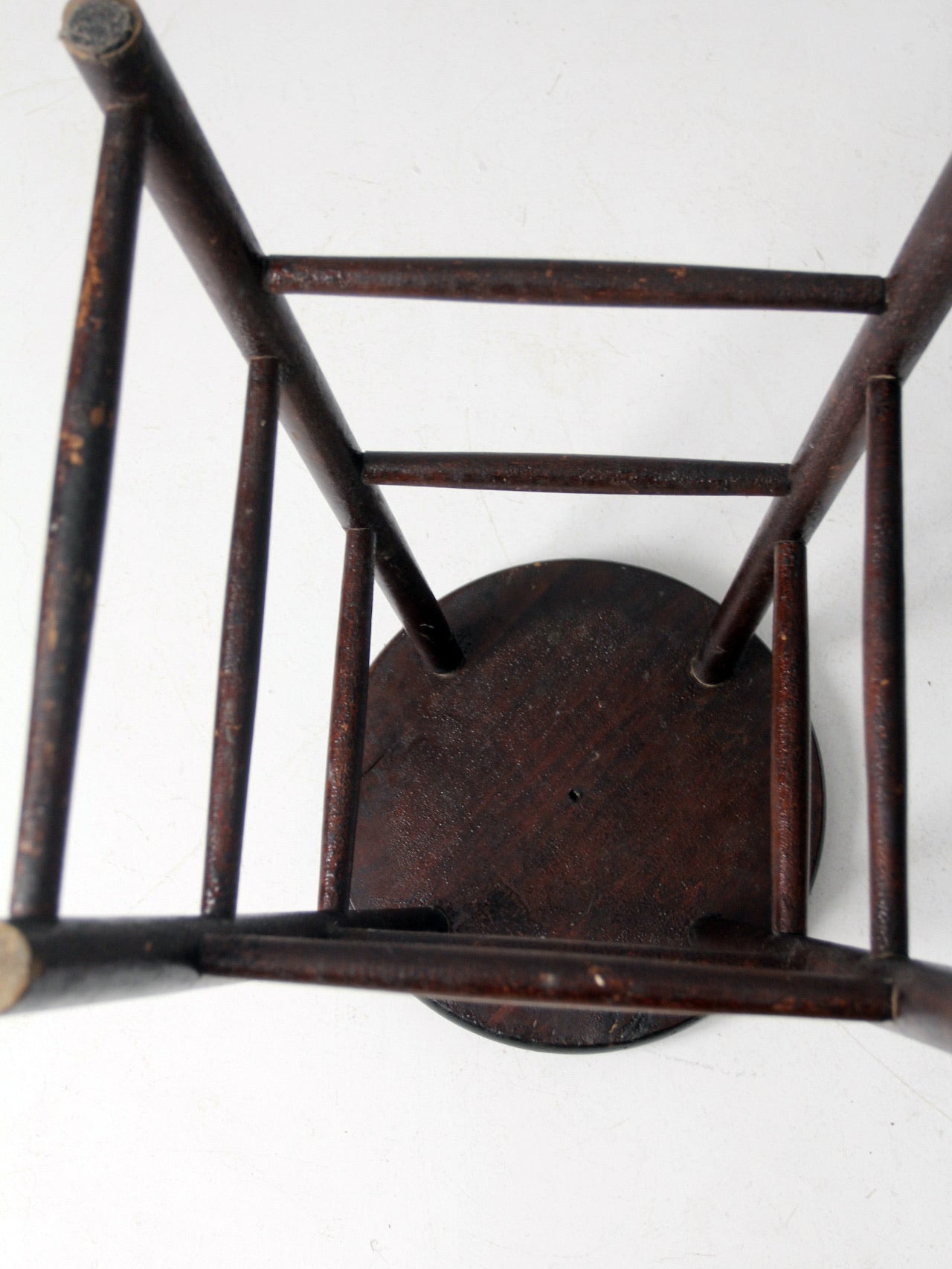 antique wooden stool