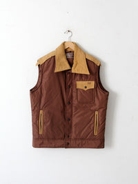 vintage 70s ski vest