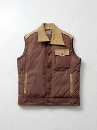 vintage 70s ski vest