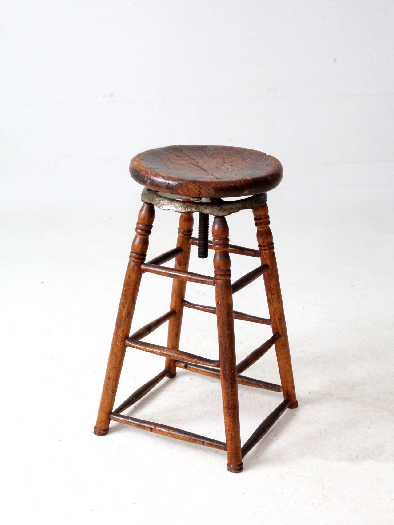 antique drafting stool