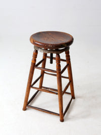 antique drafting stool