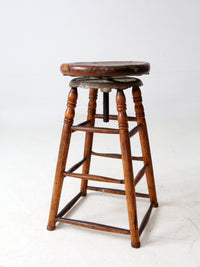 antique drafting stool