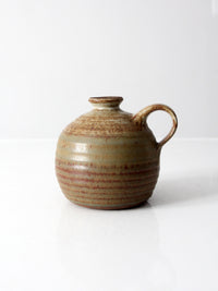 vintage studio pottery jug vase