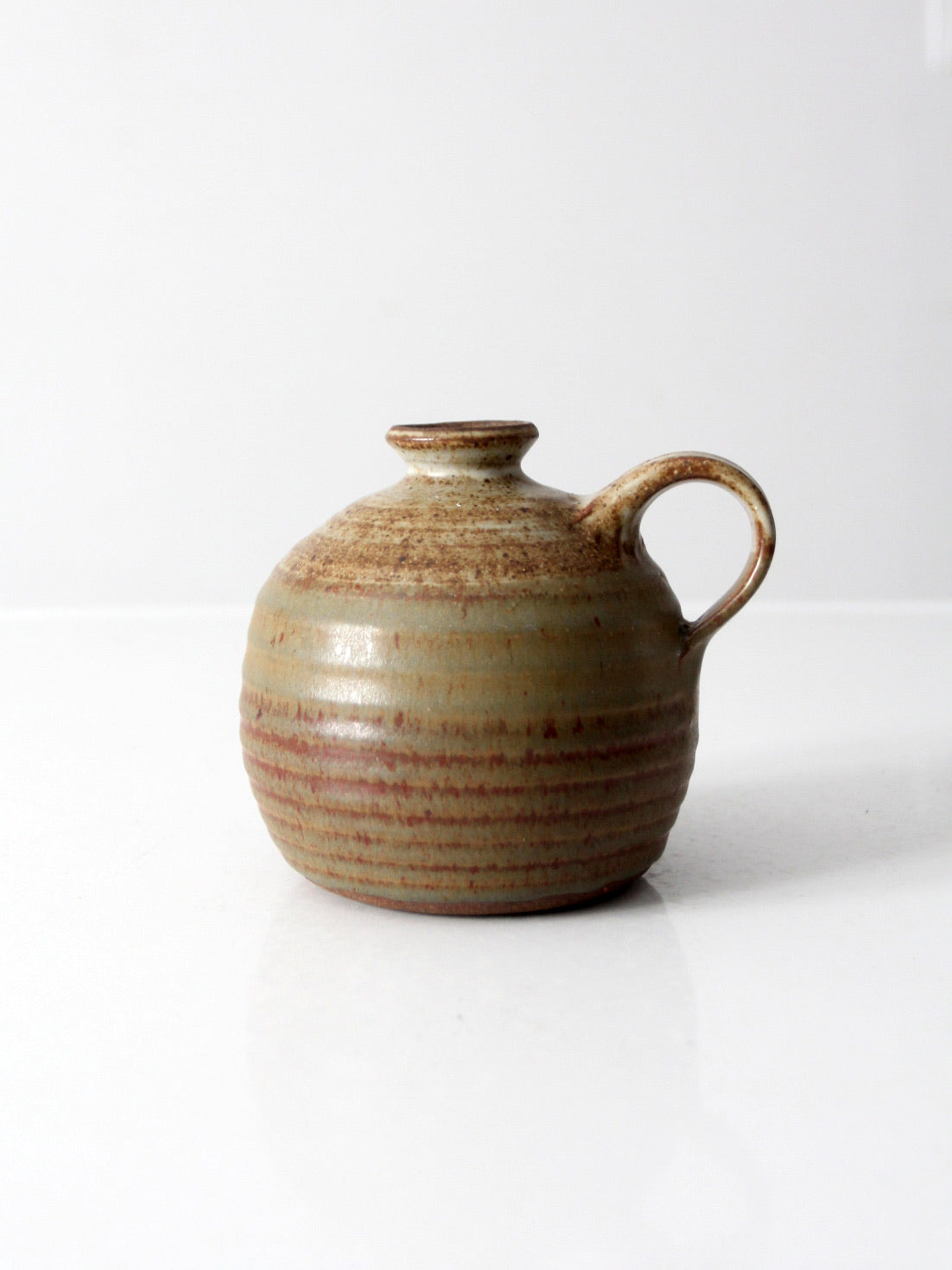 vintage studio pottery jug vase