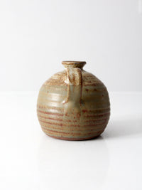 vintage studio pottery jug vase
