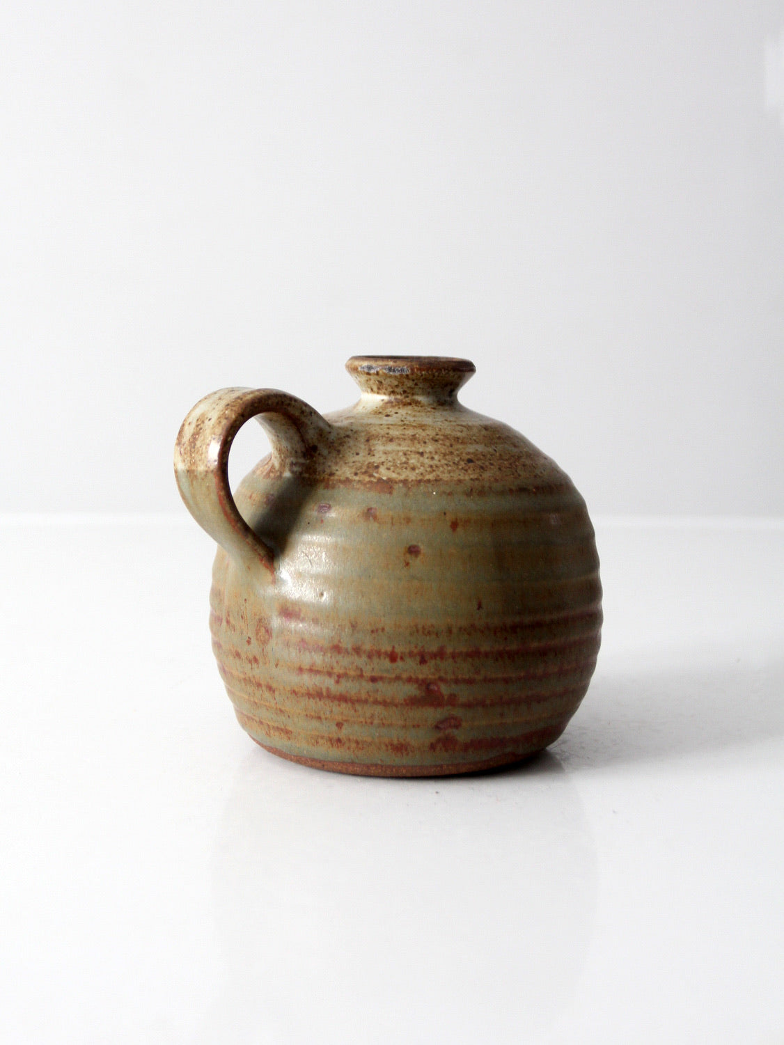 vintage studio pottery jug vase