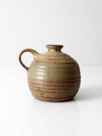 vintage studio pottery jug vase