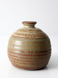 vintage studio pottery jug vase