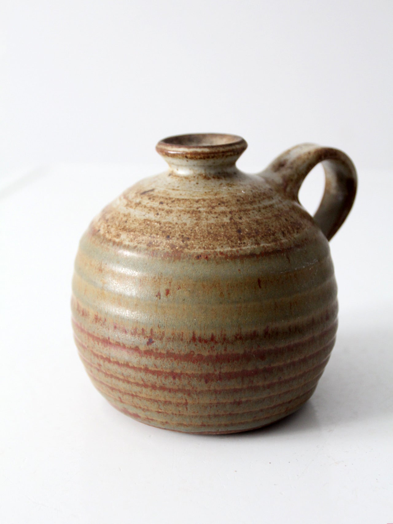 vintage studio pottery jug vase