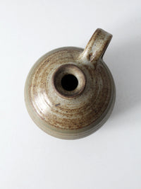 vintage studio pottery jug vase