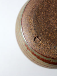 vintage studio pottery jug vase