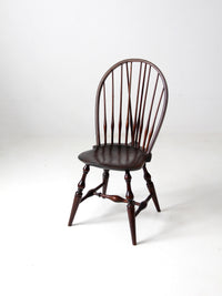antique bow back Windsor chair with tail brace
