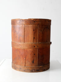 antique wooden barrel