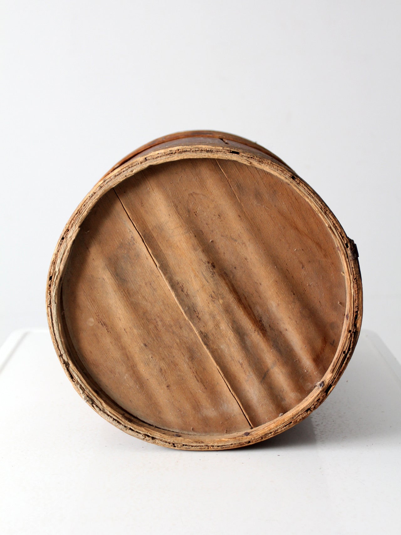 antique wooden barrel