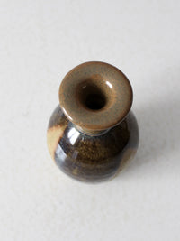 vintage studio pottery vase