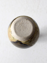 vintage studio pottery vase