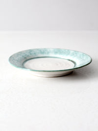 vintage studio pottery plate