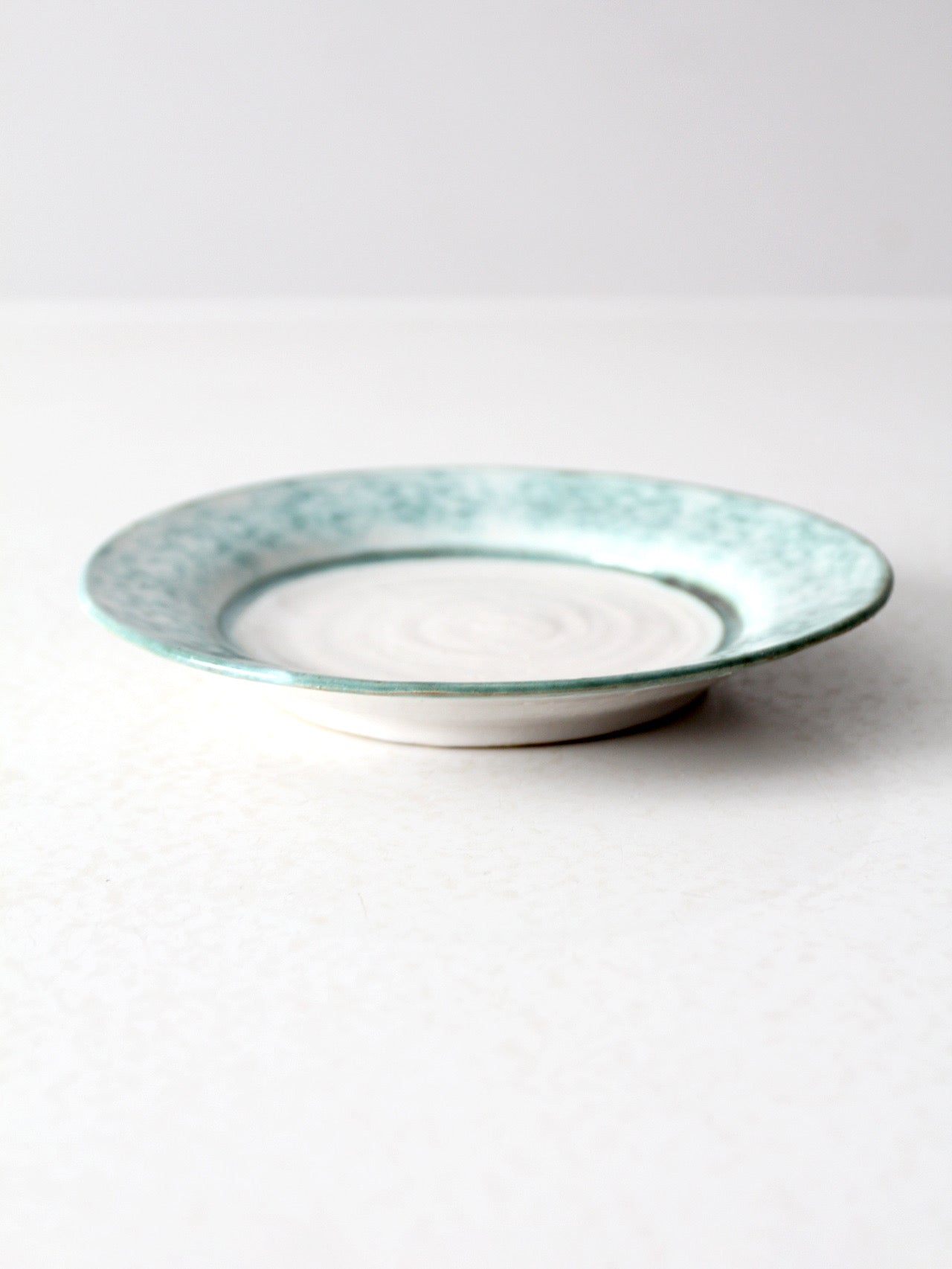 vintage studio pottery plate