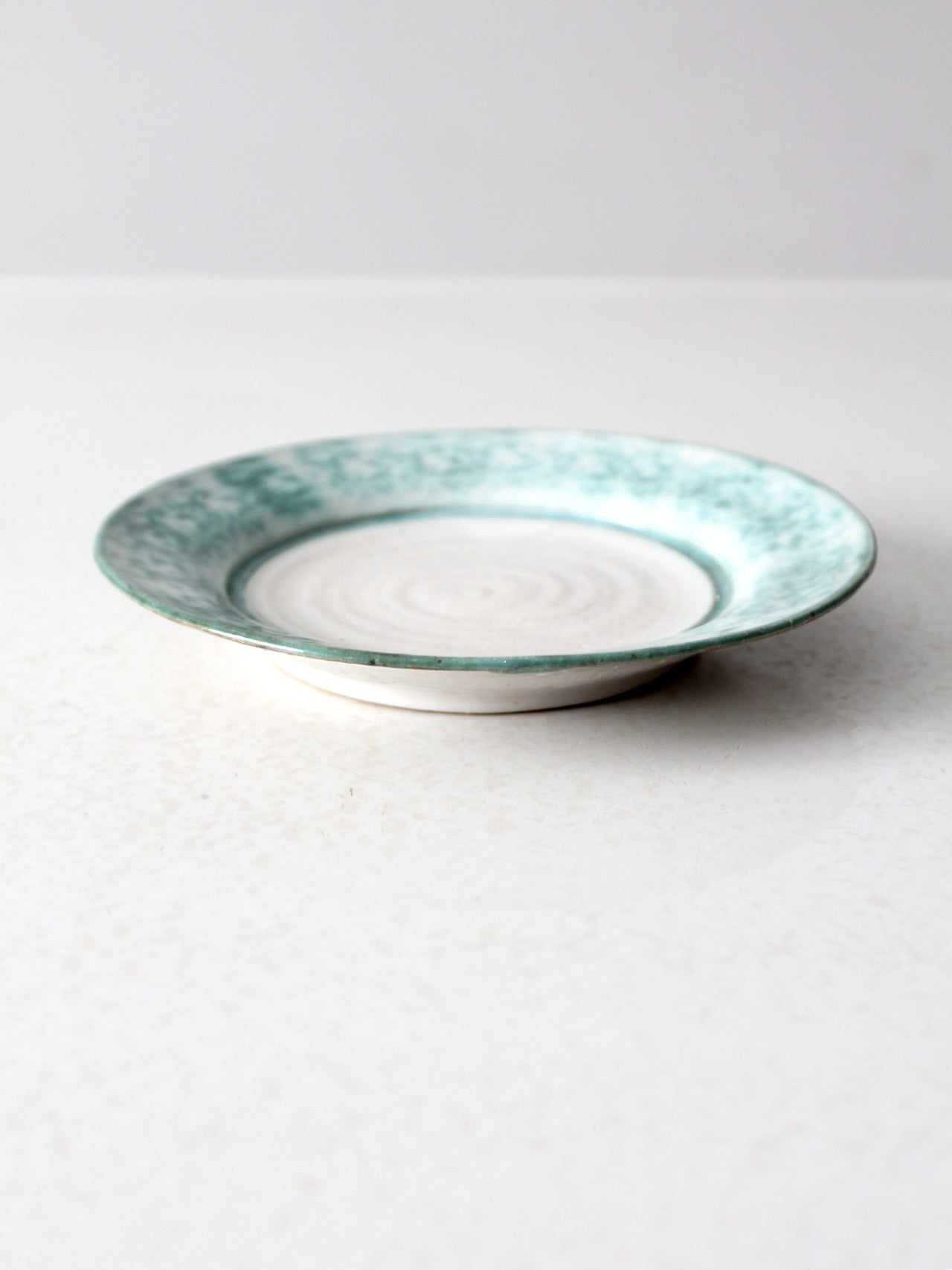 vintage studio pottery plate