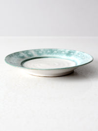 vintage studio pottery plate