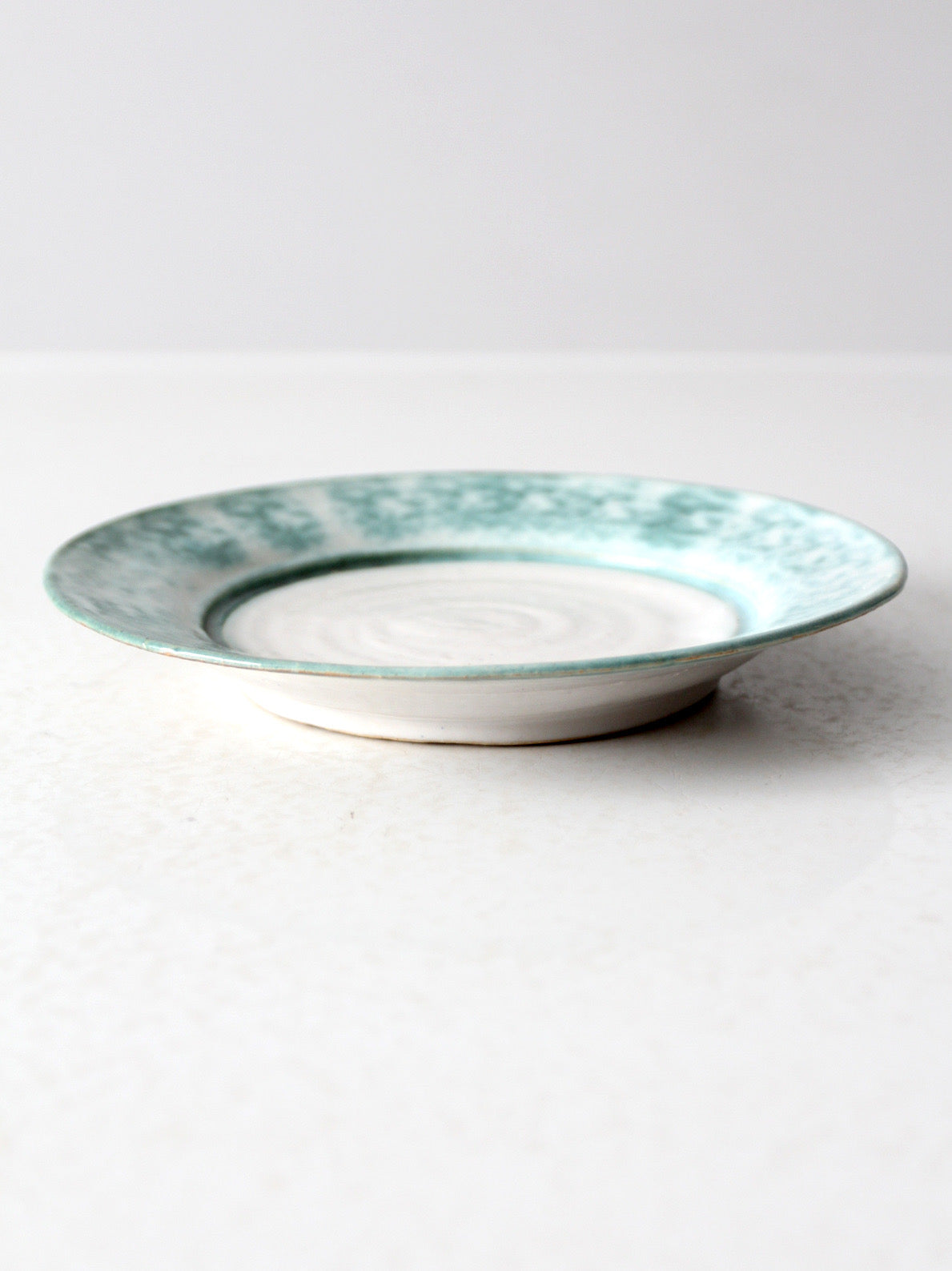 vintage studio pottery plate