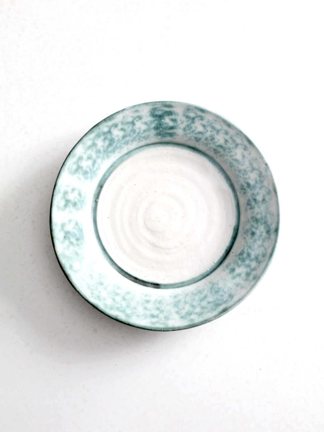 vintage studio pottery plate