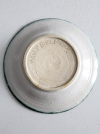 vintage studio pottery plate