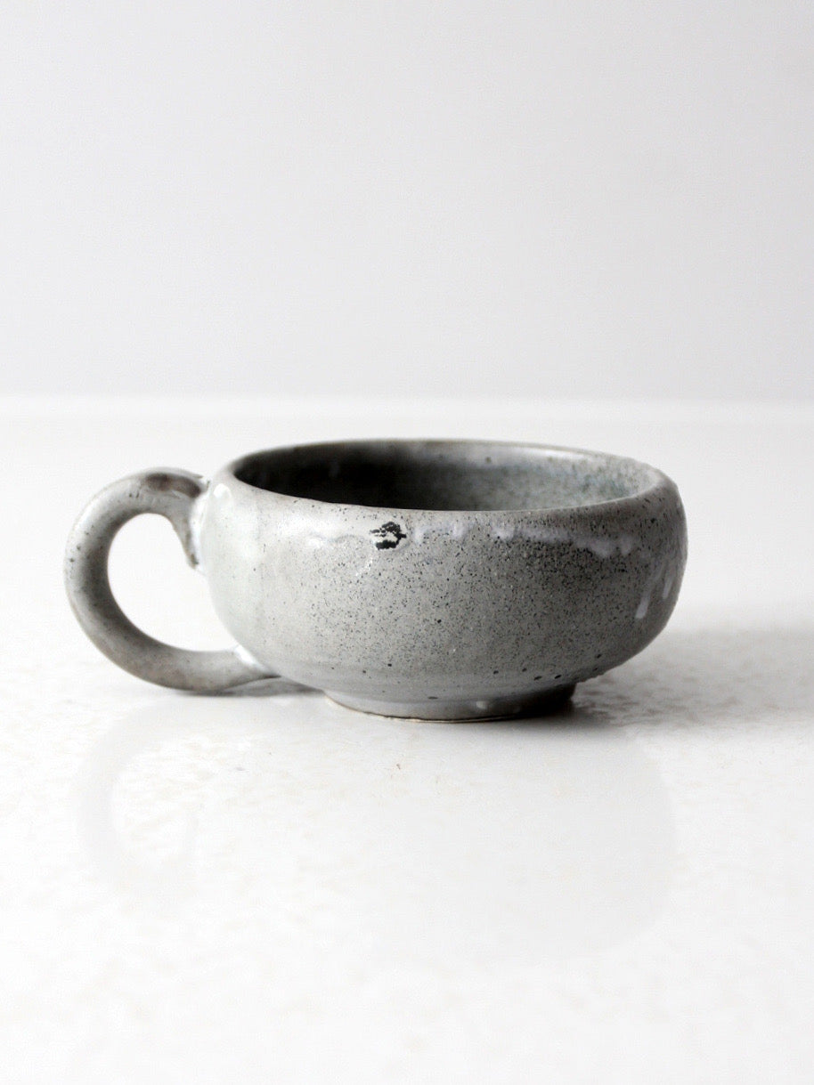 vintage studio pottery mug