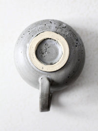 vintage studio pottery mug