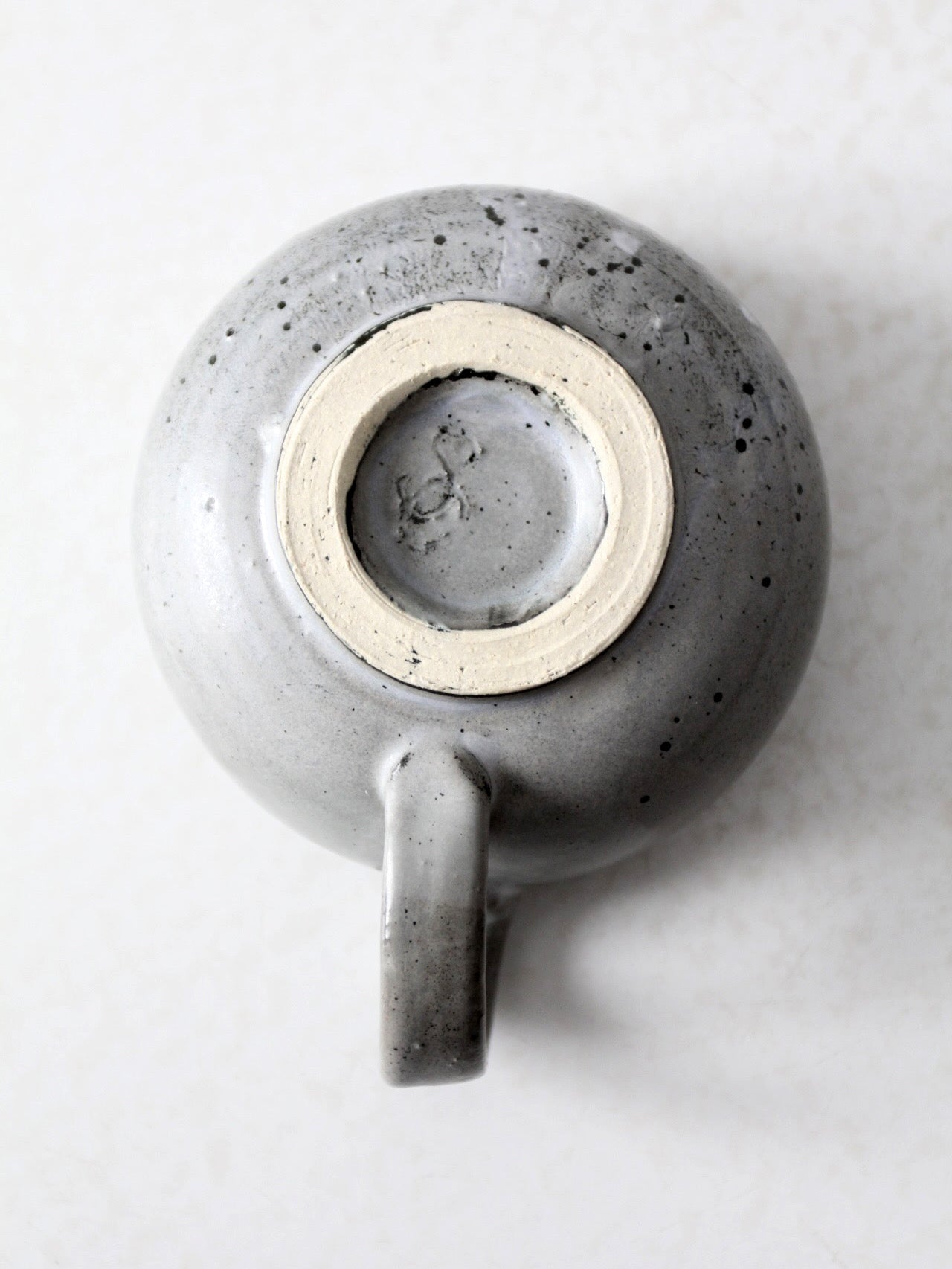 vintage studio pottery mug