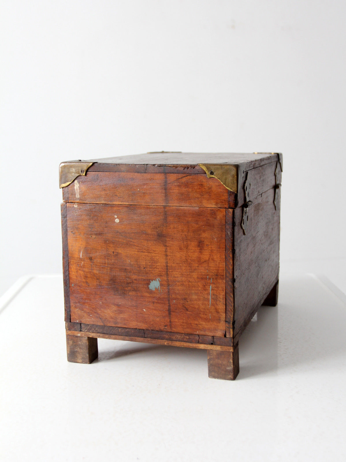 antique wooden storage box