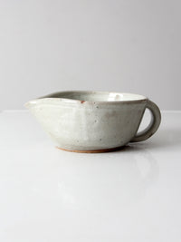 vintage studio pottery batter bowl