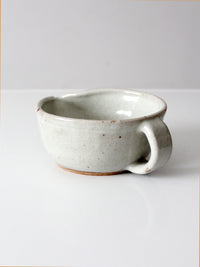 vintage studio pottery batter bowl