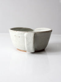 vintage studio pottery batter bowl