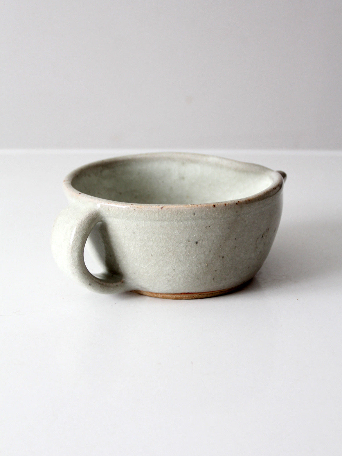 vintage studio pottery batter bowl