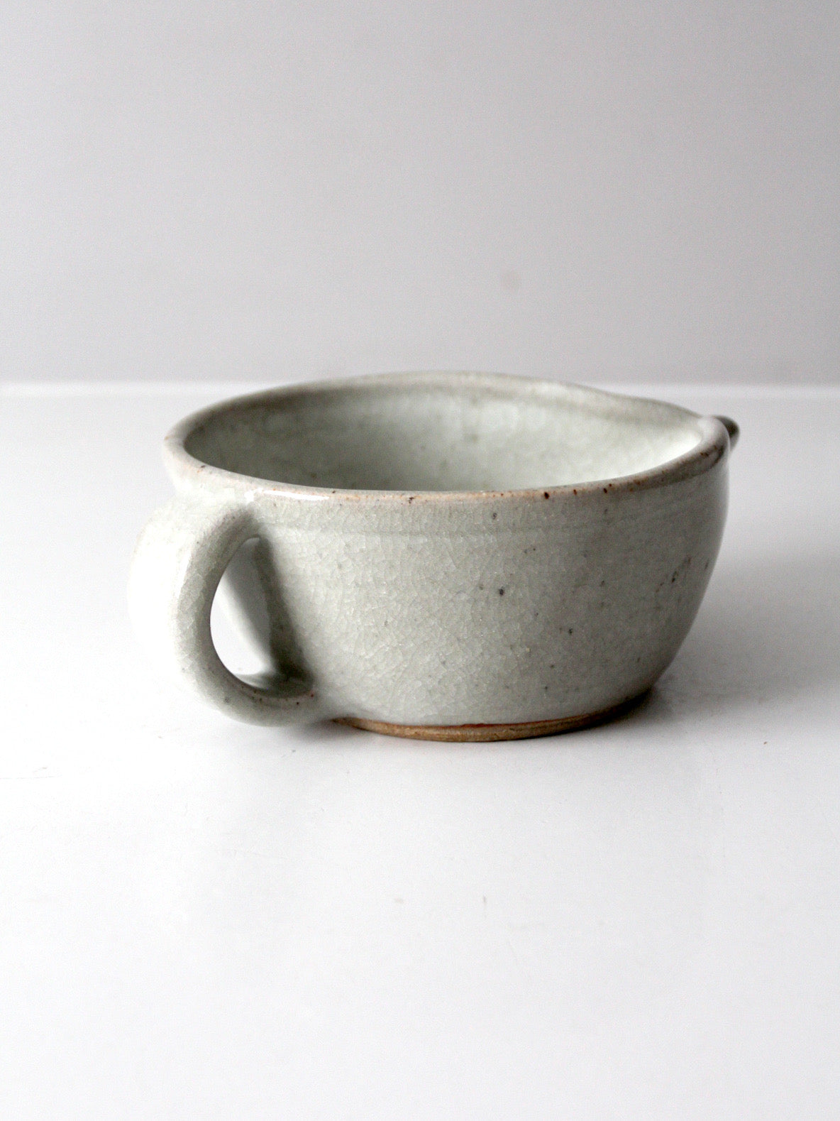 vintage studio pottery batter bowl