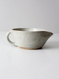 vintage studio pottery batter bowl