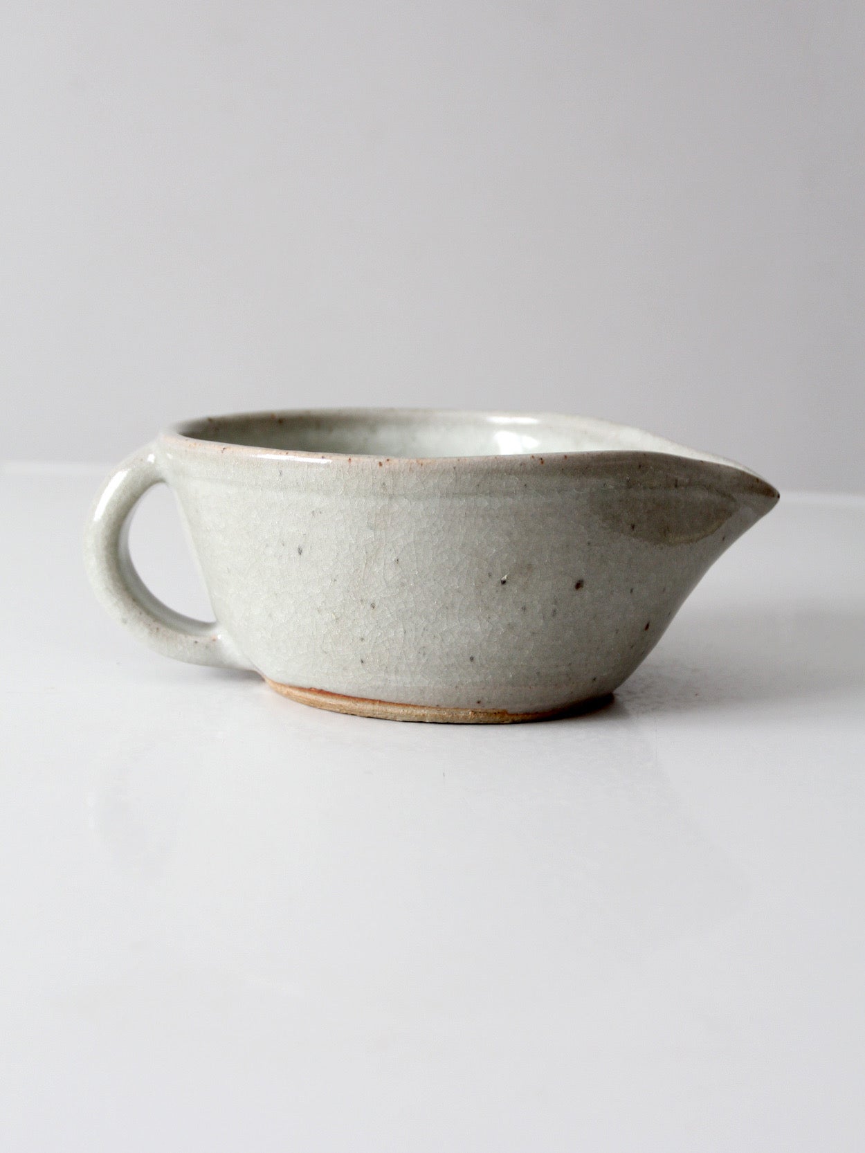 vintage studio pottery batter bowl