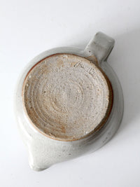 vintage studio pottery batter bowl