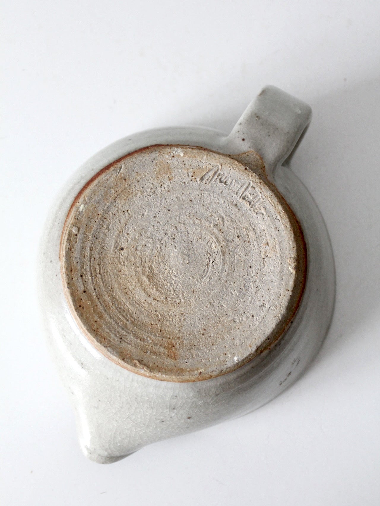 vintage studio pottery batter bowl