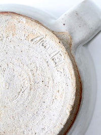 vintage studio pottery batter bowl